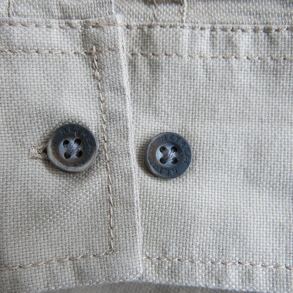 Retreat 100% Cotton Button Down Long Sleeve Dress/ Casual Shirt - Size Medium - Picture 6 of 7